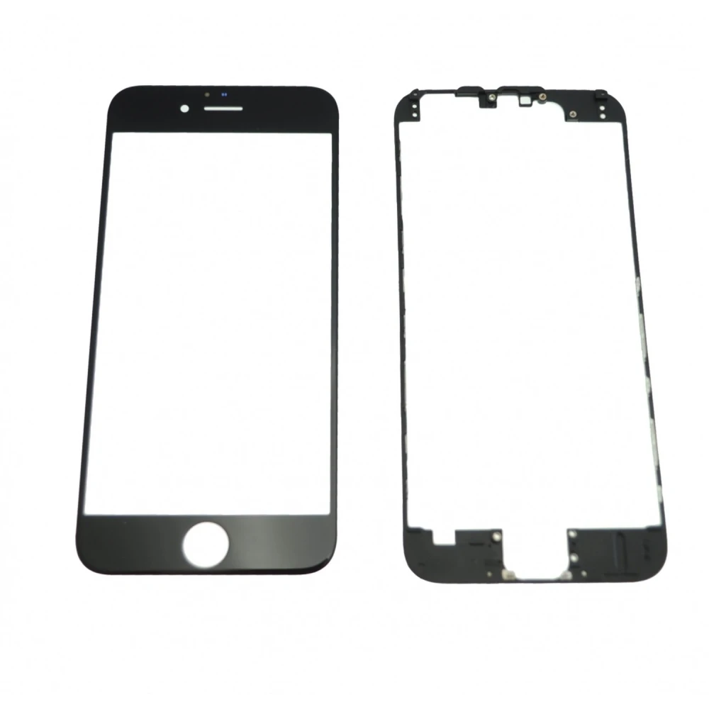 Szklany ekran iPhone 6s czarny 4,7