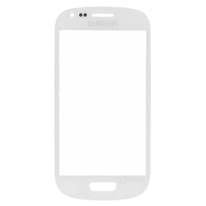Szklany ekran Samsung Galaxy S3 Mini biały - oryginalna część