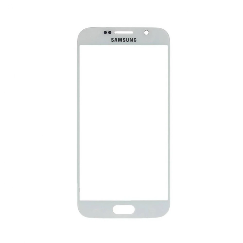 Szkło ekranu Samsung Galaxy S6 biały - część zamienna