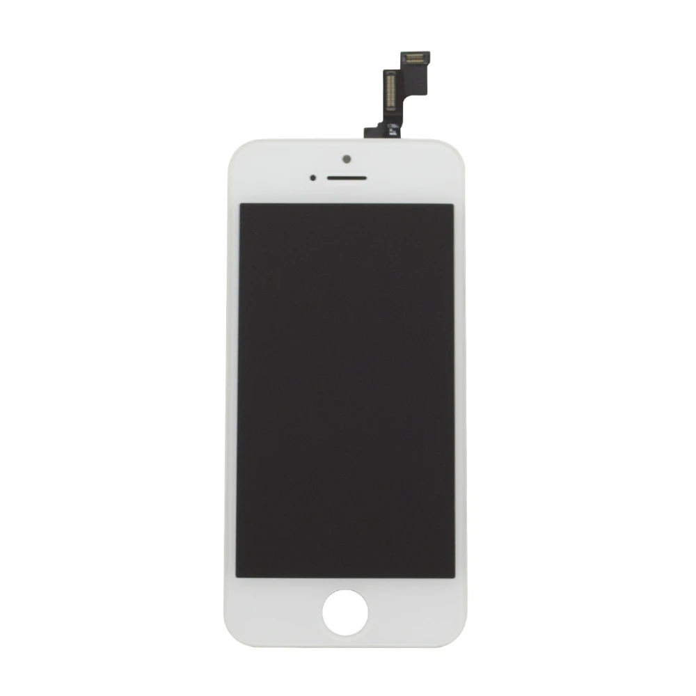 Biały ekran iPhone 5S kompletny z dotykiem i LCD