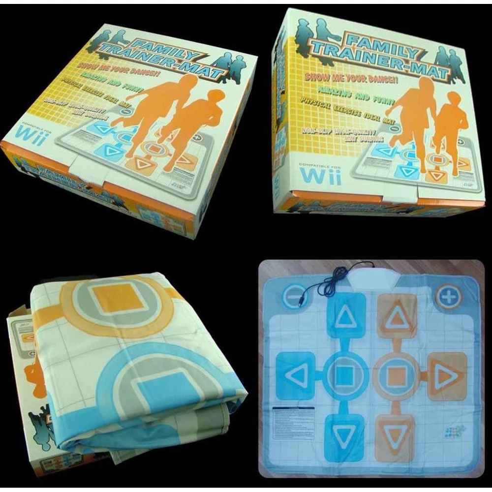Mata Family Trainer do Nintendo Wii - mata do ćwiczeń i gry dla 2 graczy