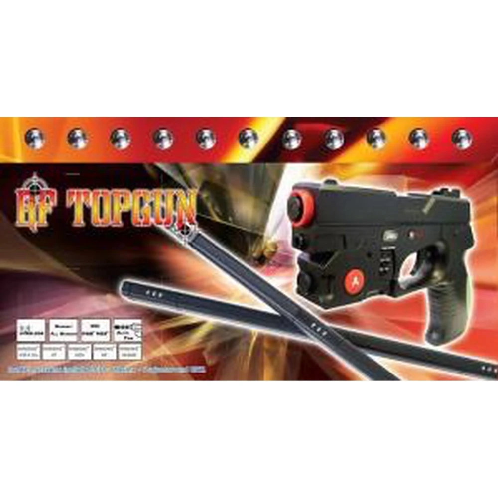 Pistolet RF LCD TopGun do PS2, PS3 i PC do każdego TV