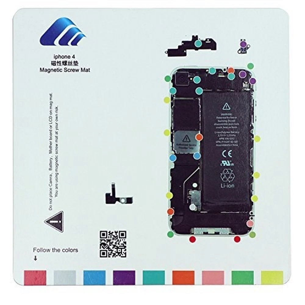 Magnetyczna tablica do organizacji śrub iPhone 4 satkit