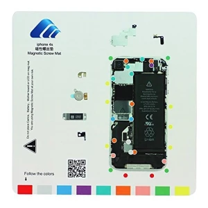 Magnetyczna tablica do organizacji śrub iPhone 4S w praktyczny i bezpieczny sposób