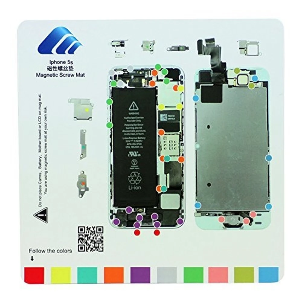 Magnetyczna tablica do organizacji śrub iPhone 5S satkit