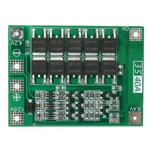 Płytka zabezpieczająca PCB 3S 40A do baterii litowej