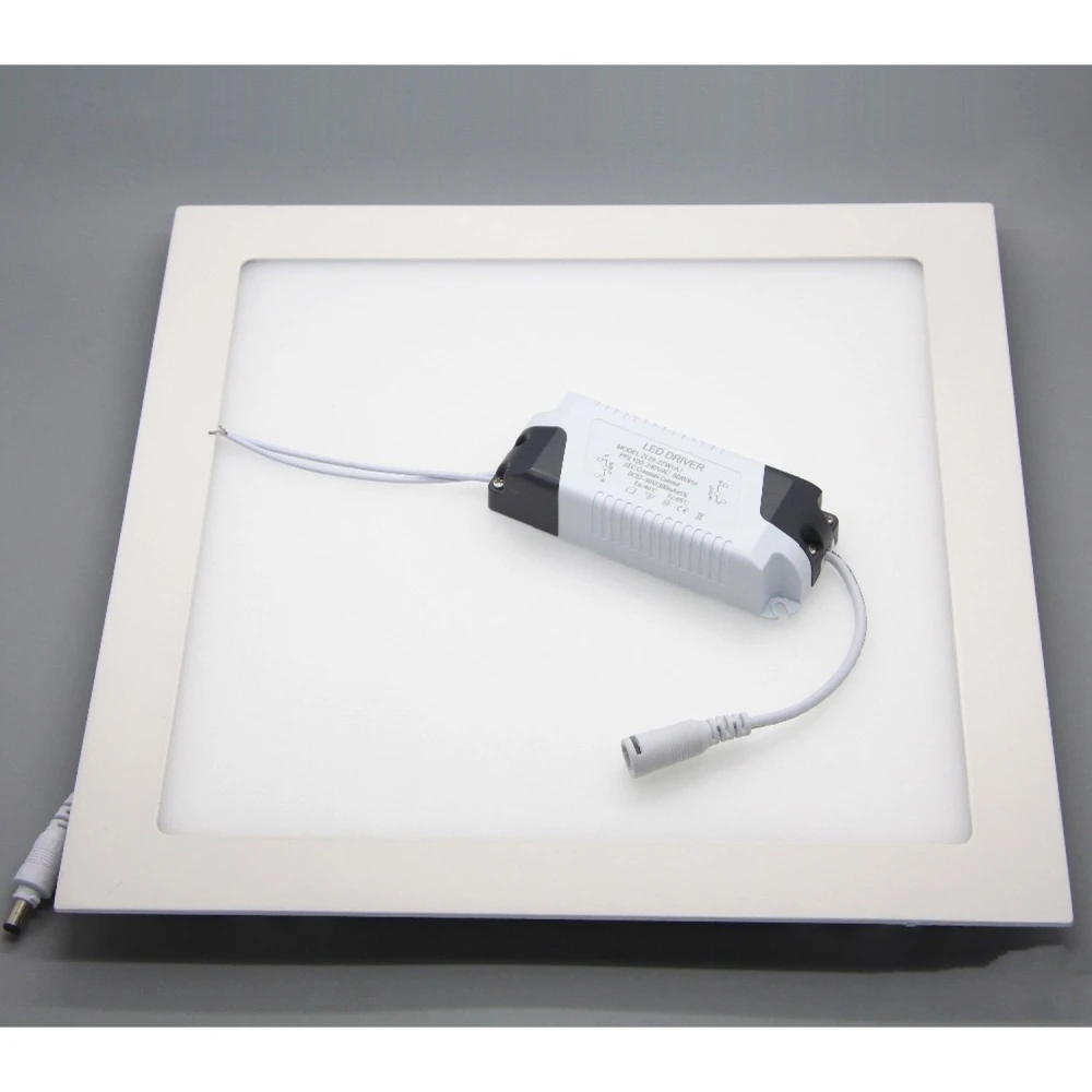 Kwadratowy panel LED 24W zimna biel 6000K superslim do wydajnego oświetlenia