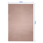 Płytka PCB miedziana 20x30cm jednostronna z FR4 do DIY