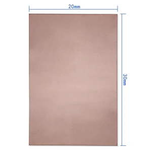 Płytka PCB miedziana 20x30cm jednostronna z FR4 do DIY