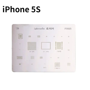 Płyta stencil IC iPhone 5S do profesjonalnej naprawy z szablonem reballing