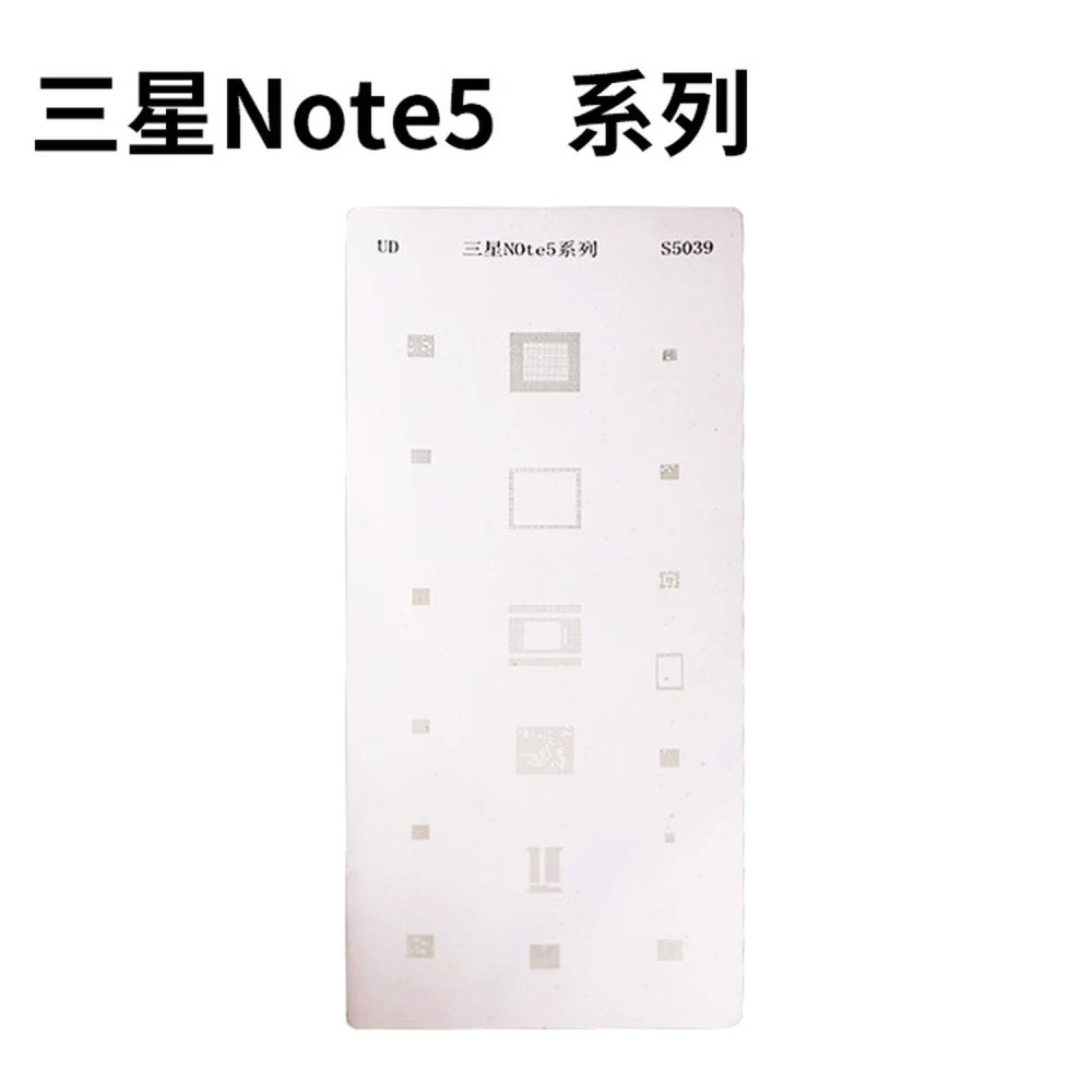 Szablon stencil Samsung Note 5 do reballingu IC z profesjonalną precyzją