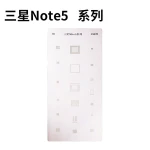 Szablon stencil Samsung Note 5 do reballingu IC z profesjonalną precyzją