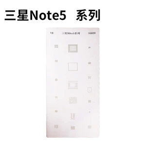 Szablon stencil Samsung Note 5 do reballingu IC z profesjonalną precyzją