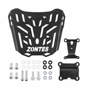 Tylny Bagażnik Zontes 150X / 125X — Stalowy Stelaż 4 mm, Czarny