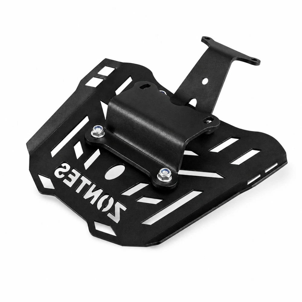 Tylny Bagażnik Zontes 150X / 125X — Stalowy Stelaż 4 mm, Czarny