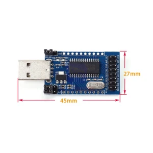 Programator CH341A konwerter USB do UART IIC SPI I2C - port równoległy