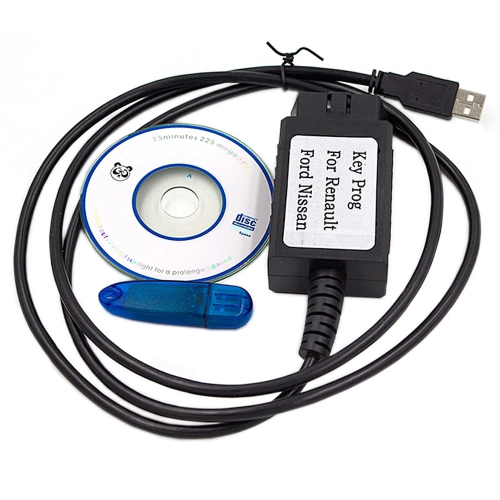 Programator kluczy Renault Nissan Ford Key Prog 4w1 z donglem
