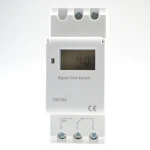 Programator czasowy cyfrowy THC15A 220V DIN z przekaźnikiem 16A