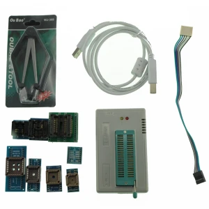 Uniwersalny programator USB Minipro TL866A z ICSP i 5 gniazdami do mikrokontrolerów