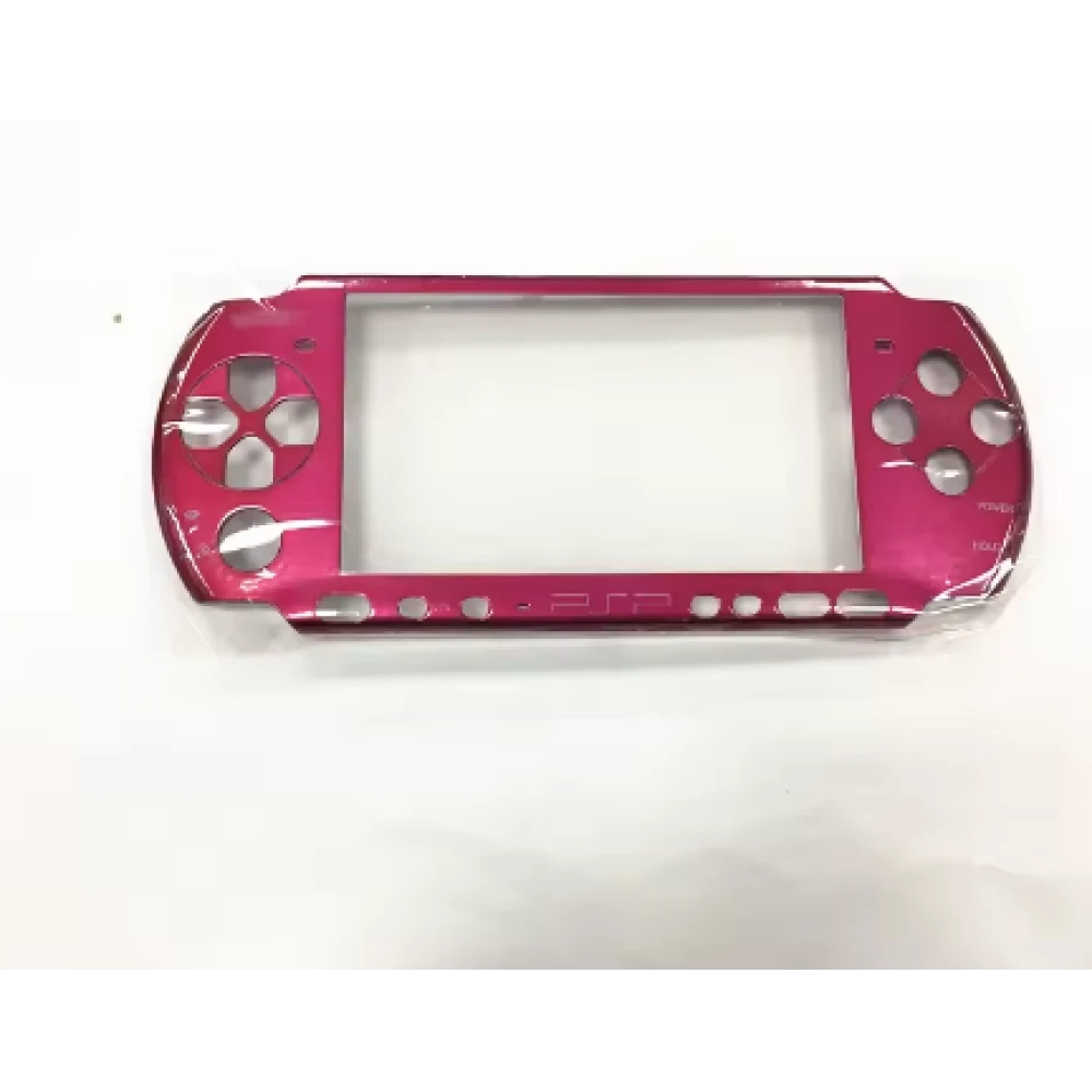 Różowa aluminiowa osłona do PSP3000 – wytrzymała metalowa ochrona