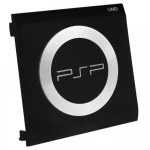 Drzwiczki UMD PSP z metalowym pierścieniem i napisem