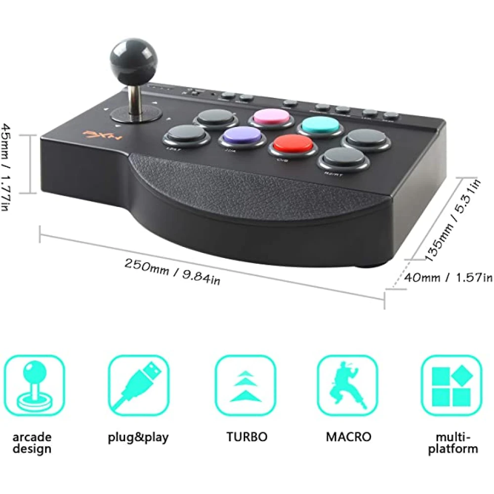PXN 0082 Arcade stick do PS3 - wieloplatformowy joystick arcade