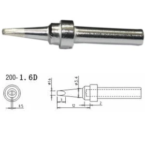 Wkład grotu lutownicy Mlink S4 MOD 200-1,6D do stacji HF