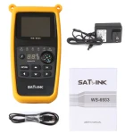 Uso del Satlink WS-6933 para configuración de antena parabólica en exteriores