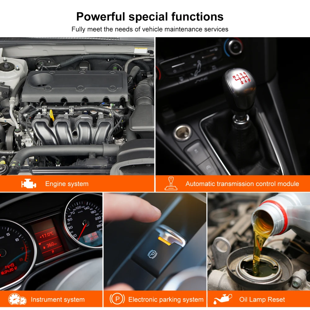 Tester diagnostyczny BMW Konnwei KW480 - OBD2 do BMW