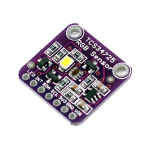Czujnik koloru RGB TCS34725 do Arduino z filtrem IR i białą diodą LED