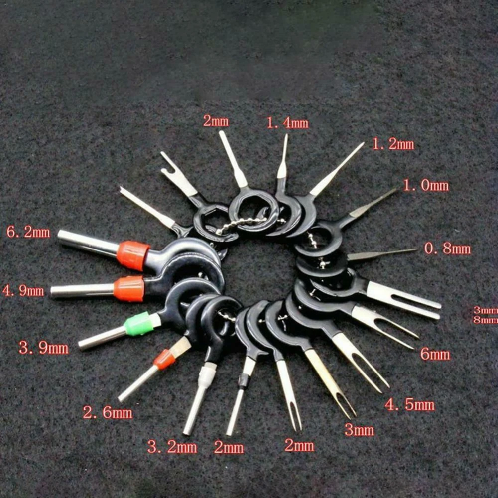 Zestaw 29 szt. do wyjmowania terminali samochodowych TSX TOOL