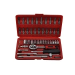 Zestaw nasadek hex 1/4 46 el. TSX TOOL do auta i majsterkowania