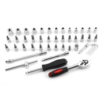 Zestaw nasadek hex 1/4 46 el. TSX TOOL do auta i majsterkowania