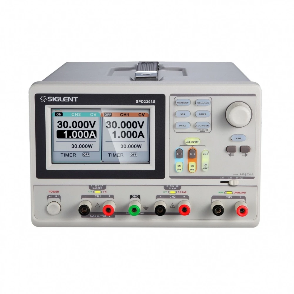 Siglent SPD3303D programowalny zasilacz laboratoryjny z PC