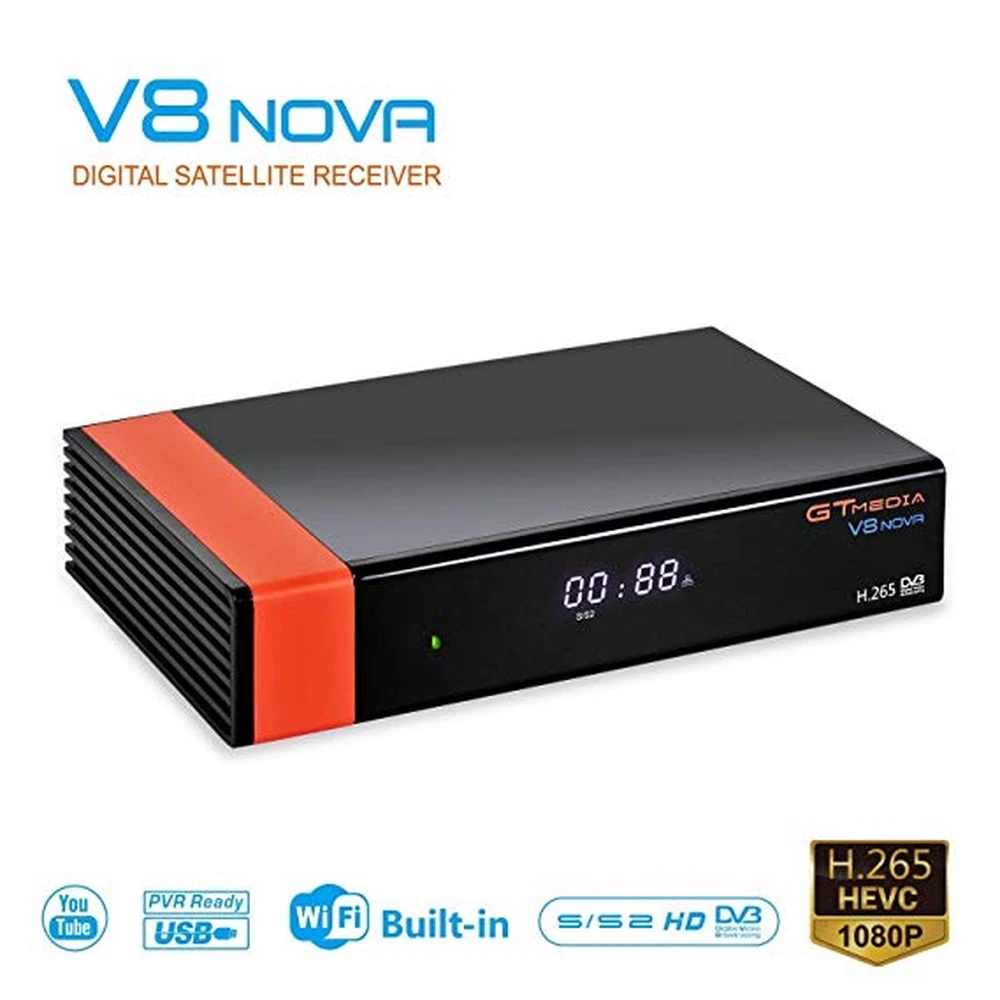 Dekoder satelitarny Freesat V8 Nova HD WiFi z adapterem