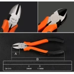 SK-516 173mm szczypce boczne o dużej sile cięcia TSX TOOL