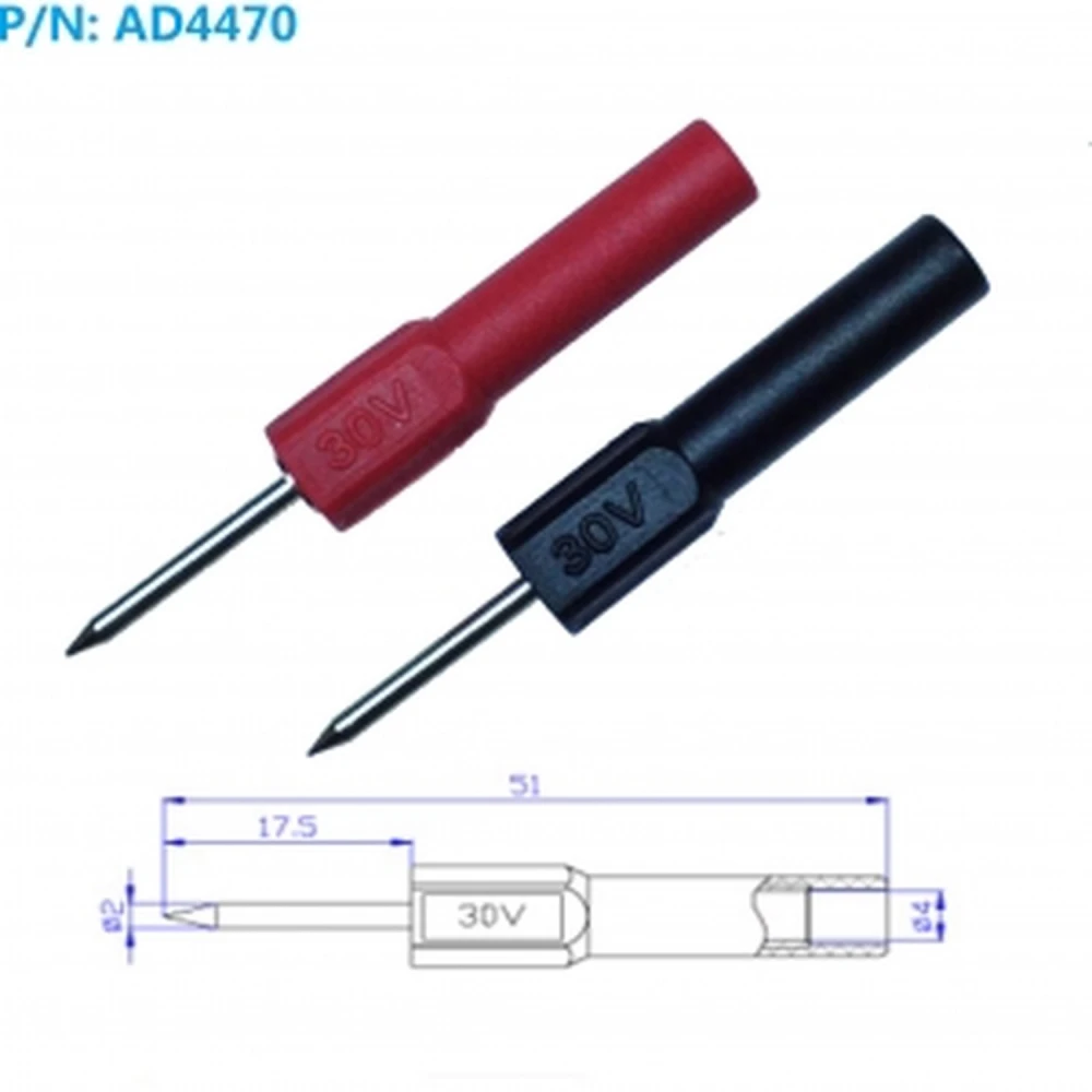 Sonda pomiarowa 2mm do banana 4mm Amass