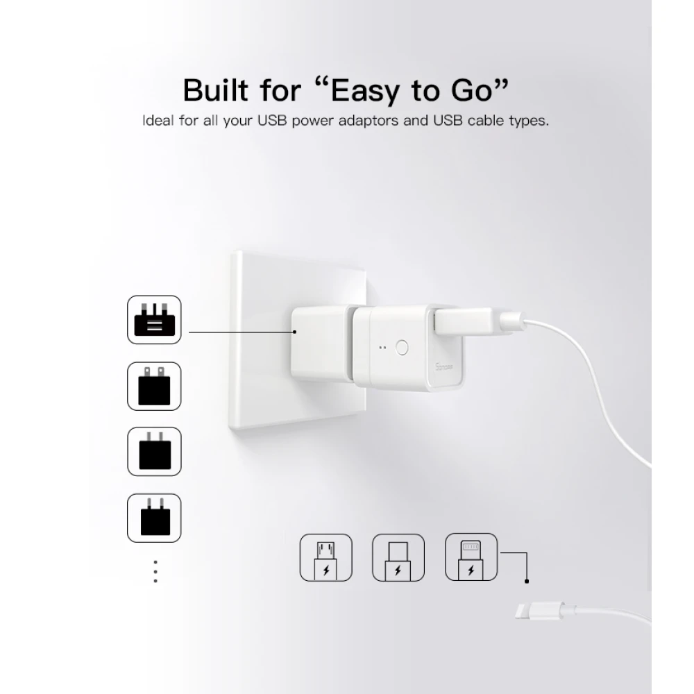 SONOFF Micro inteligentny adapter USB WiFi do zdalnego sterowania i automatyzacji