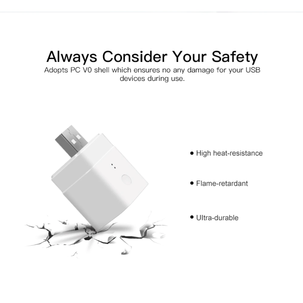 SONOFF Micro inteligentny adapter USB WiFi do zdalnego sterowania i automatyzacji