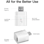 SONOFF Micro inteligentny adapter USB WiFi do zdalnego sterowania i automatyzacji