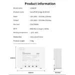 SONOFF Pow R3 - inteligentny włącznik WiFi z monitoringiem