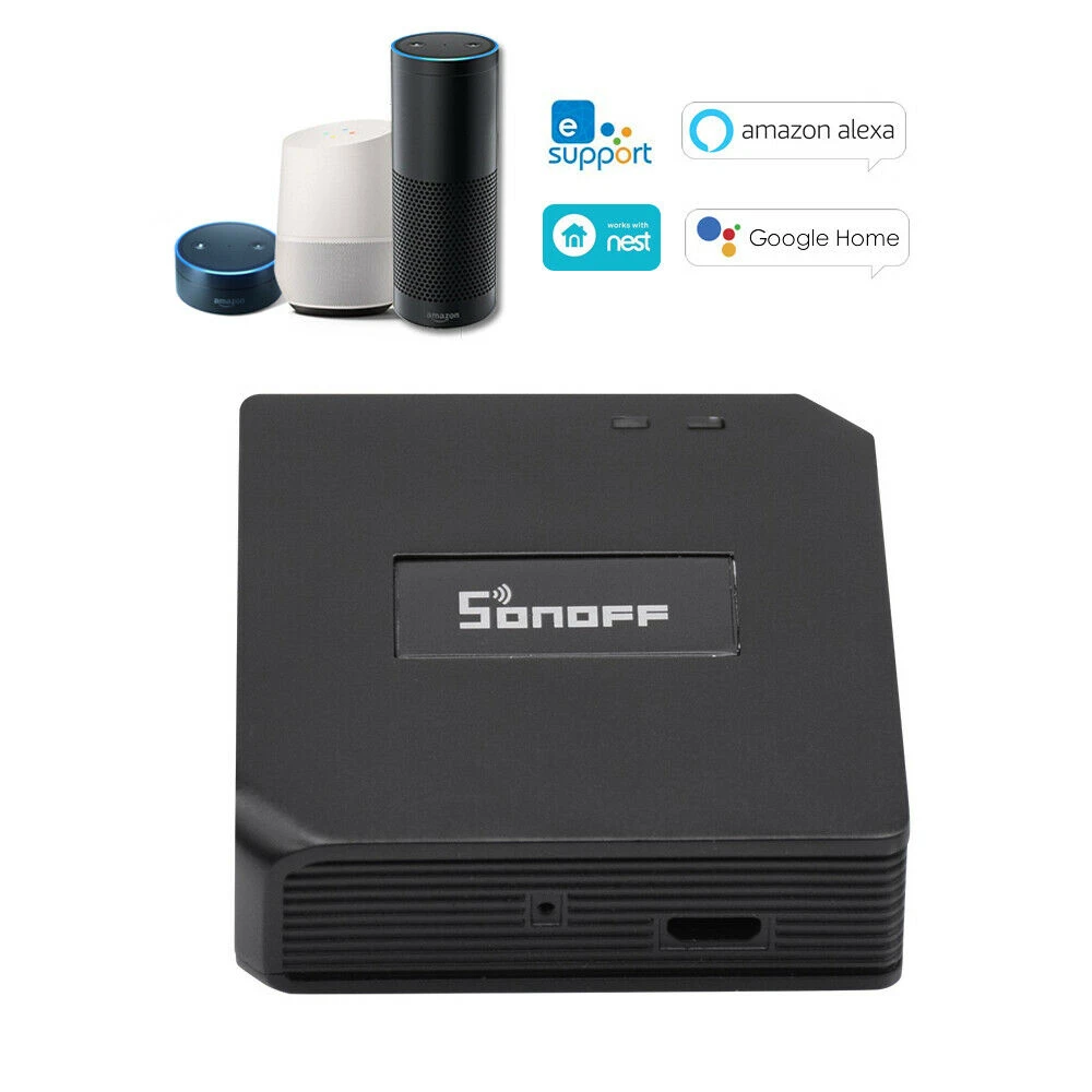 Sonoff RF Bridge 433MHz WiFi bezprzewodowy kompatybilny z Alexa i Google Home
