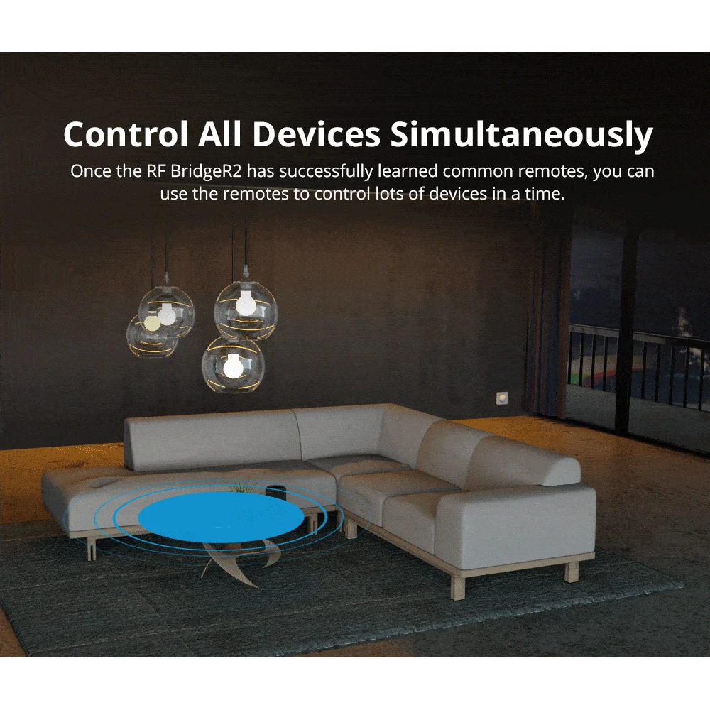 Sonoff RF Bridge R2 433MHz WiFi - mostek RF i WiFi