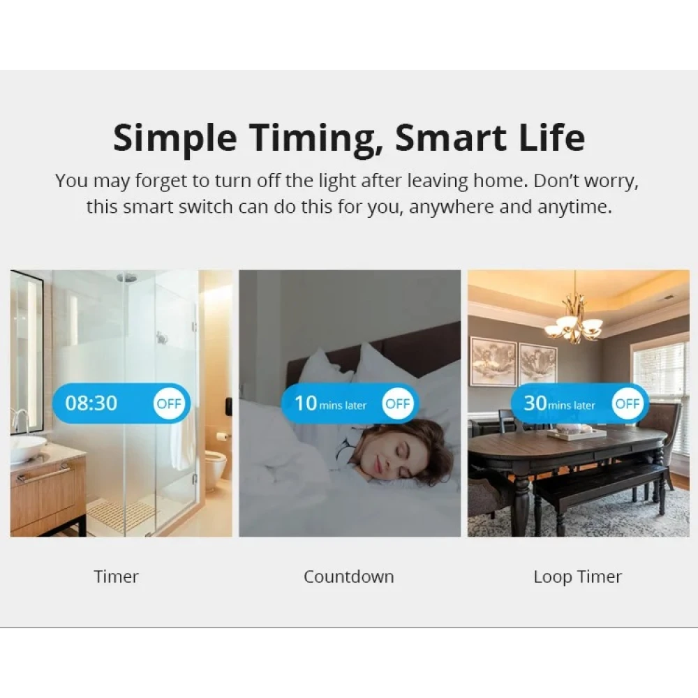 SONOFF ZBMINI ZigBee inteligentny mini włącznik do oświetlenia 2-kierunkowego