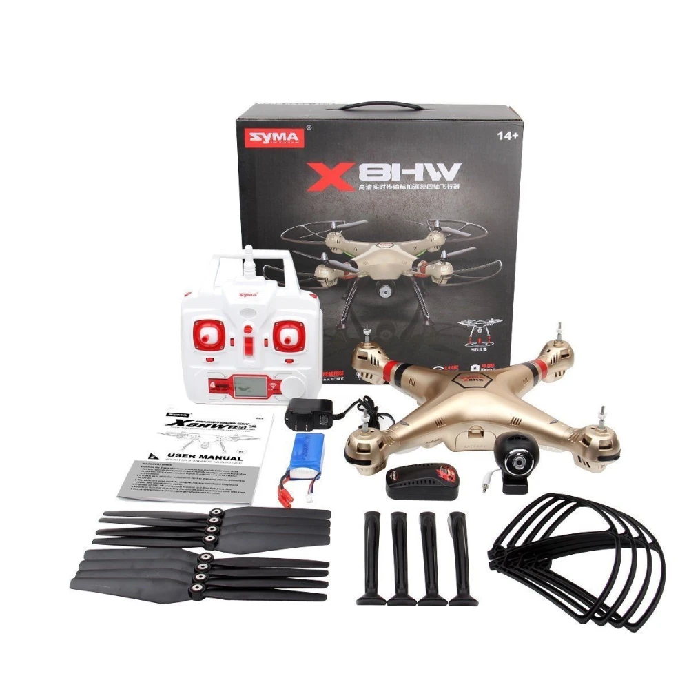 Syma X8hw dron quadcopter FPV z kamerą WiFi HD na żywo