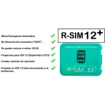 Karta odblokowująca R-SIM 12 do iPhone 5s, 6, 6s, 7, 8 i X zgodna z iOS 11 i iOS 12