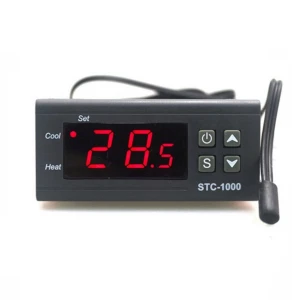 Cyfrowy termostat 220V STC-1000 z kontrolą chłodzenia i grzania do inkubatorów i akwariów