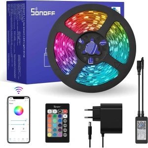 Inteligentna taśma LED WiFi SONOFF L2 Lite 5 metrów z pilotem i aplikacją