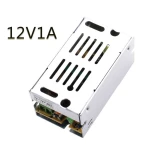 Zasilacz 12V 1A z regulacją napięcia i metalową obudową YourLed