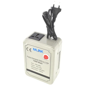 Transformator napięcia 220V na 110V 1000W Mlink